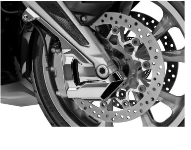 Front Brake Caliper Covers (Chrome)