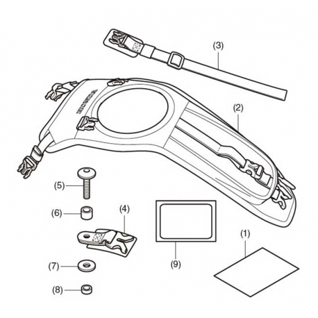 Tank Bag Attachment Kit