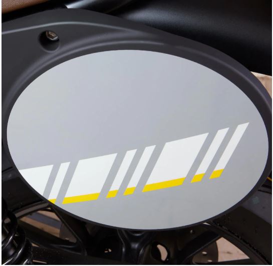 Rear Side Cover Stripe (Grey)