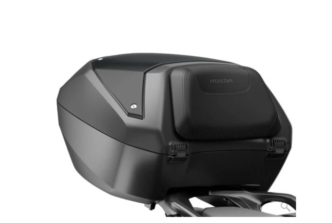 50L Top Box Kit (Black with Red Stitching)