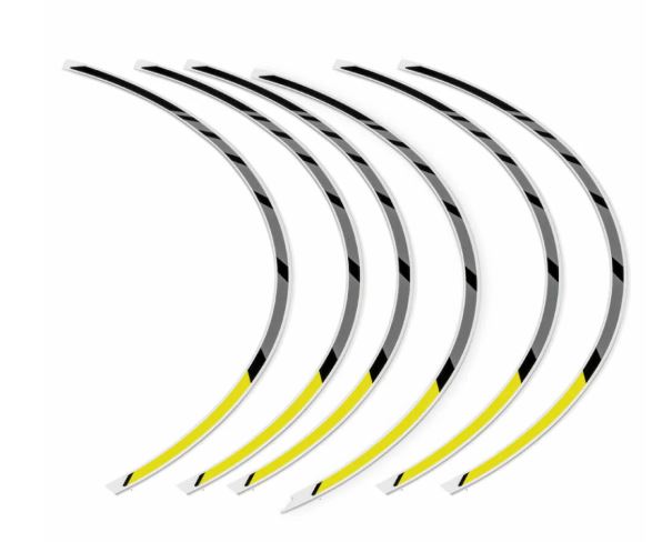 Front Wheel Stripe (Yellow)