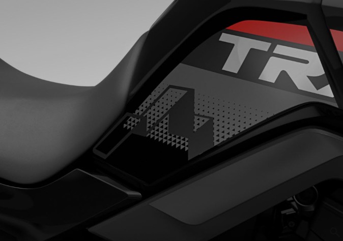 Tank Side Sticker (Grey)