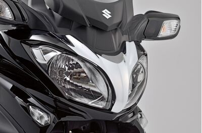 Chrome Front Headlamp Garnish