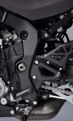 Frame and Footrest Bracket Protection Sticker Set