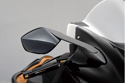 Carbon Look Mirror Cover Set