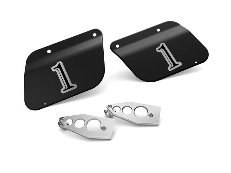 Lateral Number Plates