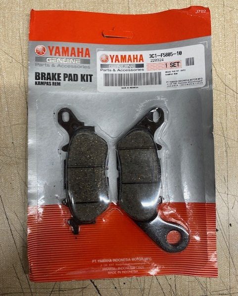 Rear Brake Pads (Tricity 125 2014-)