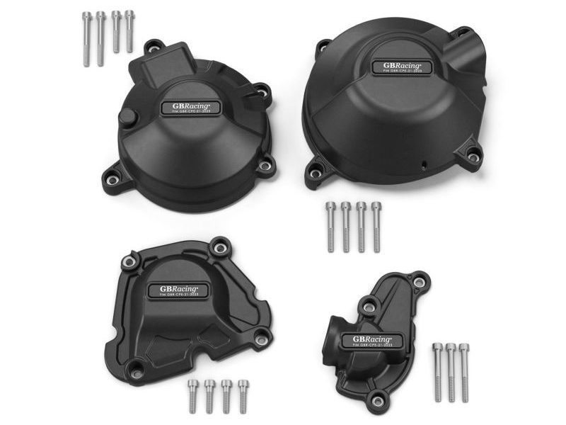 GB Racing Crankcase Protector Set