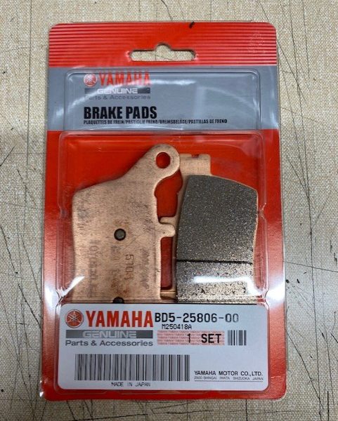 Rear Brake Pads (Tracer 9 GT 2023-, Tracer 9 GT+ Y-AMT 2025-, NIKEN 2019-)