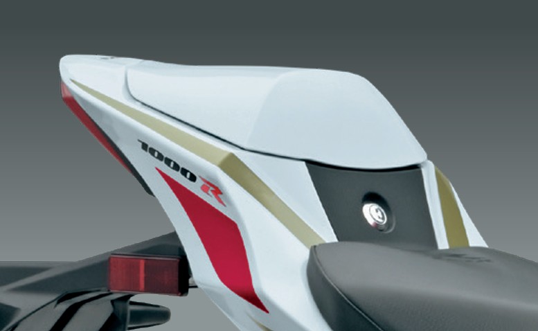 Rear Seat Tail Cover (White)