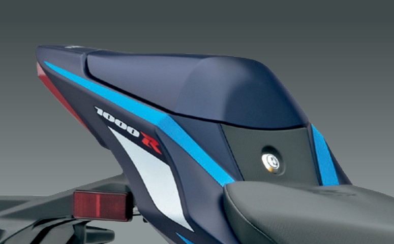 Rear Seat Tail Cover (Blue)